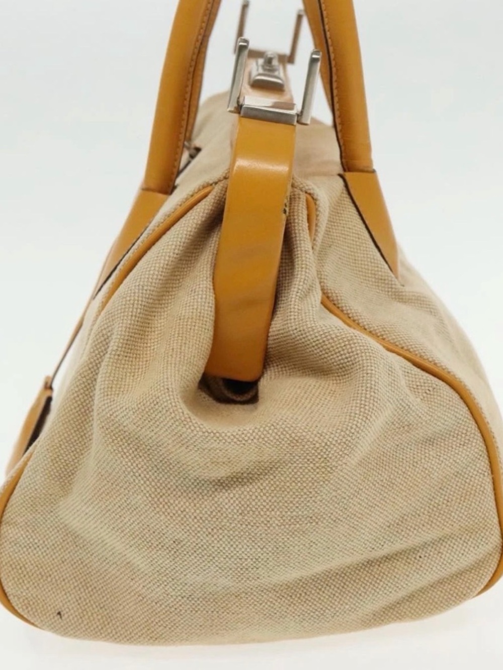 Prada Canvas Madras Cerniera Doctor Bag - Picture 3 of 15